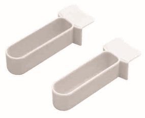 2gr white plastic Finger Trays - art 57 - 2GR - Canary and Finch Cage Accessories