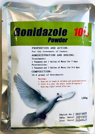 Generic Ronidazole 10% Anti-protozoal treatment in the drinking water, giardia, trichomonas, cochlosoma