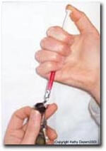 Using a crop needle - Article and Information