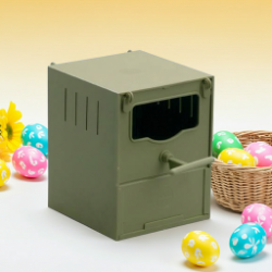 2gr art 84 - Large plastic nestbox - great nest box for lady gouldian finches - large opening