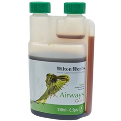 Hilton Herbs Airways Gold-Herbal Supplement to support the respiratory system-Natural Remedy-Avian Medications