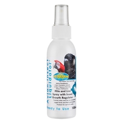 Avian Insect Liquidator RTU 100ml  Ail, avian insect liquidator spray, bird safe insect spray, Bug spray for birds, feather mites, lice, itching bird