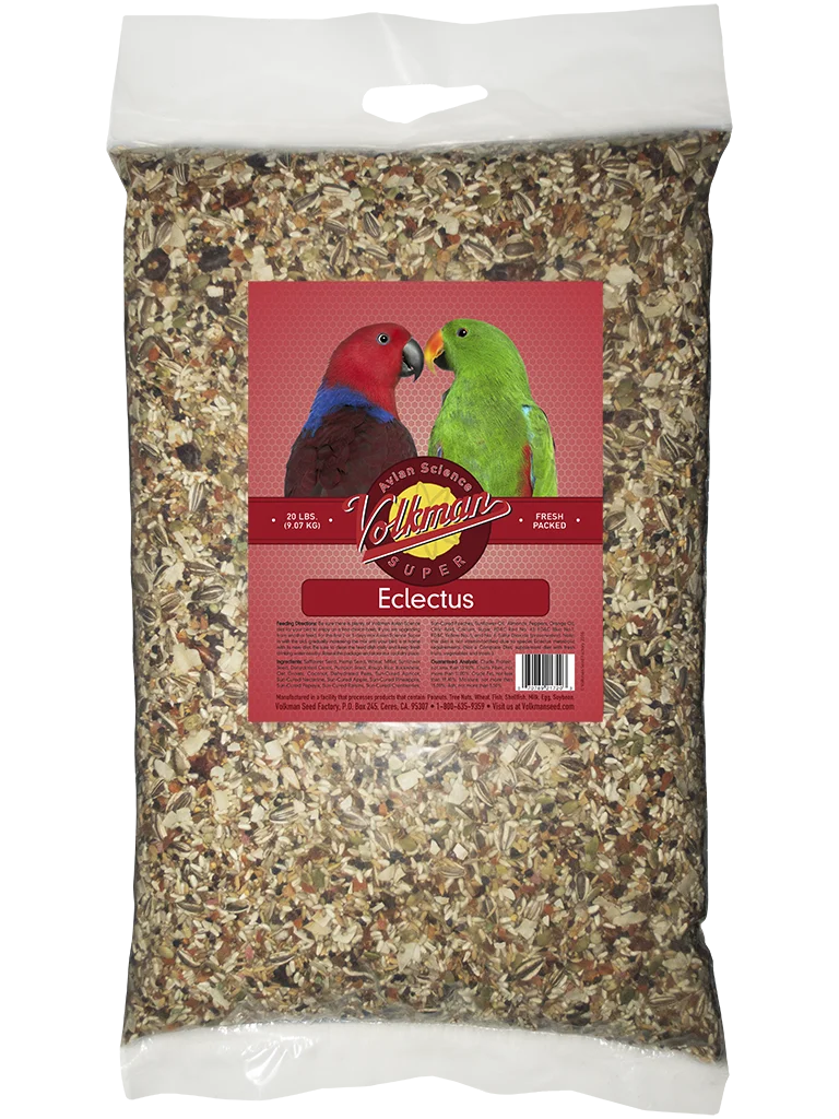 Volkman's Avian Science Electus - 20lb Bag -