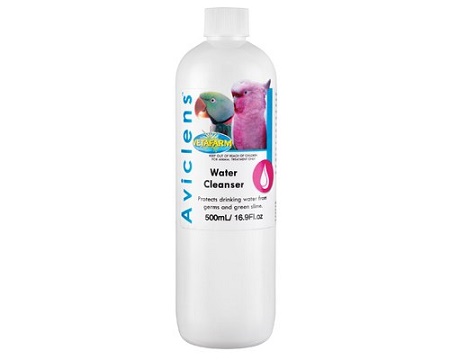Vetafarm Aviclens great disinfectant for drinking water keeps it cleaner longer - lady gouldian finch