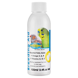 Vetafarm Breeding Aid, Breeding supplemental oil to add to food of breeding birds like lady gouldian finches