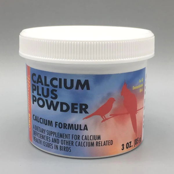 Morning Bird Calcium Plus Powder-3oz-Calcium Supplement-Lady Gouldian Finch Supplies USA-Glamorous Gouldians