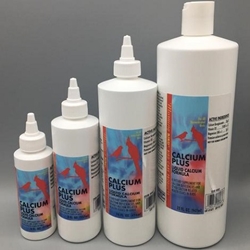 Calcium Plus Liquid Calcium Supplement by Morning Bird Bird Care Products - lady gouldian finch supplies