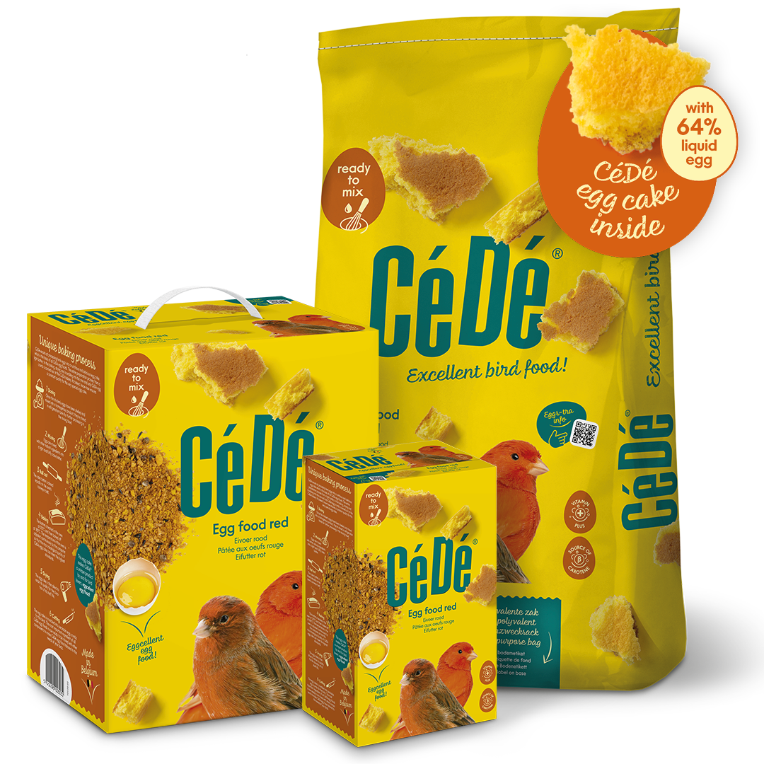 Cede Red Premium Eggfood - Canary Breeding Supplies - Softfood - Glamorous Gouldians