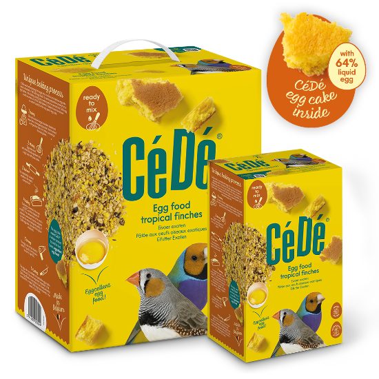 Cede Tropical Finch Eggfood - Breeding Supplies - Lady Gouldian Finch Supplies USA - Glamorous Gouldians