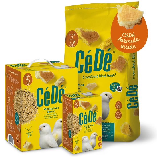 Cede Bianco - Eggfood for white Canaries - Canary Breeding Supplies - Glamorous Gouldians