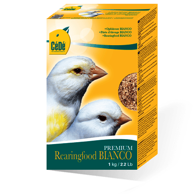 Cede Bianco - 1KG Cede, Bianco, nestling food, eggfood, food for white canaries, white canary, canary food, canary supplies, canary breeding supplies