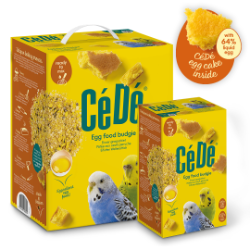 Cede Budgie Premium Eggfood - Great nestling food for breeding Budgies - Parakeet Breeding Supplies