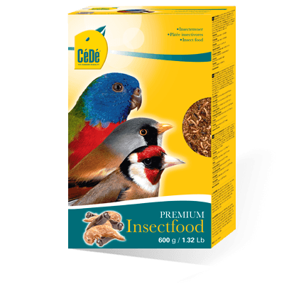 Cede Insect Food - 600G EXP 3/2023 Cede, Insect food, Insectivore foods, bird food, Nestling foods, Finch Supplies, Bird Breeding Supplies