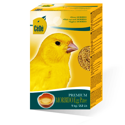 Cede Morbido - Egg Patee - 9.8% Raw Fat - Nestling Food - Canary Breeding Supplies - Glamorous Gouldians