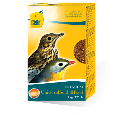 Cede Universal Softbill Food - 1KG Cede, Universal Softbill, insectivore food, nestling food with fruit and insects, bird food, bird breeding supplies