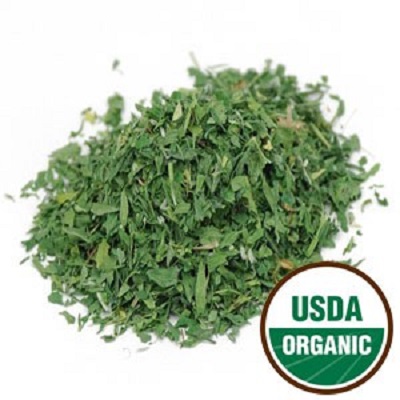 Certified Organic Alfalfa Leaf 