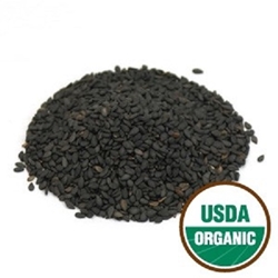 Certified Organic Black Sesame 