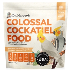 Dr. Harveys Colossal Cockatiel Food is the perfect choice for optimal nutrition for Cockatiels-Glamorous Gouldians