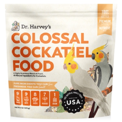 Dr. Harvey's Colossal Cockatiel Food is the perfect choice for optimal nutrition for Cockatiels-Glamorous Gouldians