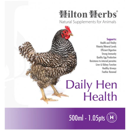Hilton Herbs Daily Hen Health - Herbal support supplement for breeding hens - Natural Support - Breeding Supplement
