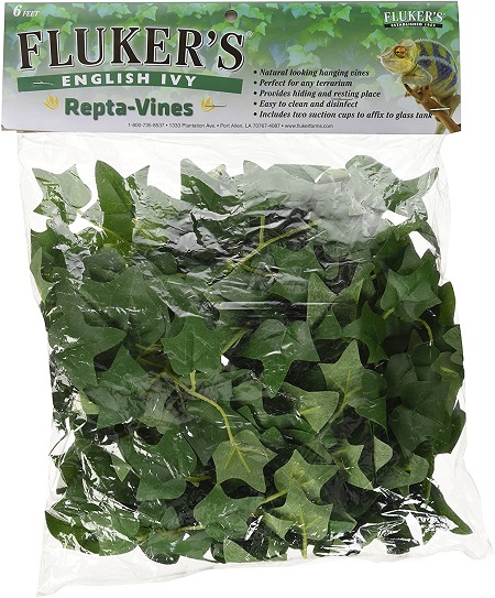 Vines for Bird Cages - Flukers Decorative Vines -ENGLISH IVY- Bird Cage Accessory - Glamorous Gouldians