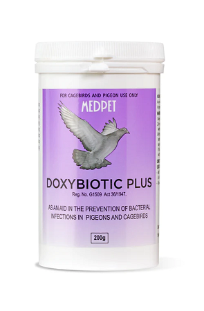 MedPet Doxybiotic Plus - Doxycycline antibiotics with added Vitamins and supplemental support - Glamorous Gouldians