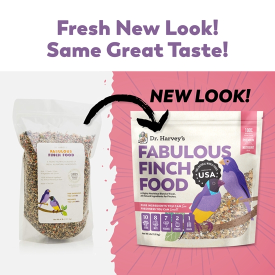 Fabulous Finch Food - Dr. Harveys -  Finch Food - Seed - Lady Gouldian Finch Supplies USA