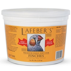 Lafeber Finch Granules - large 5lb tub - Finch Food - Pellets