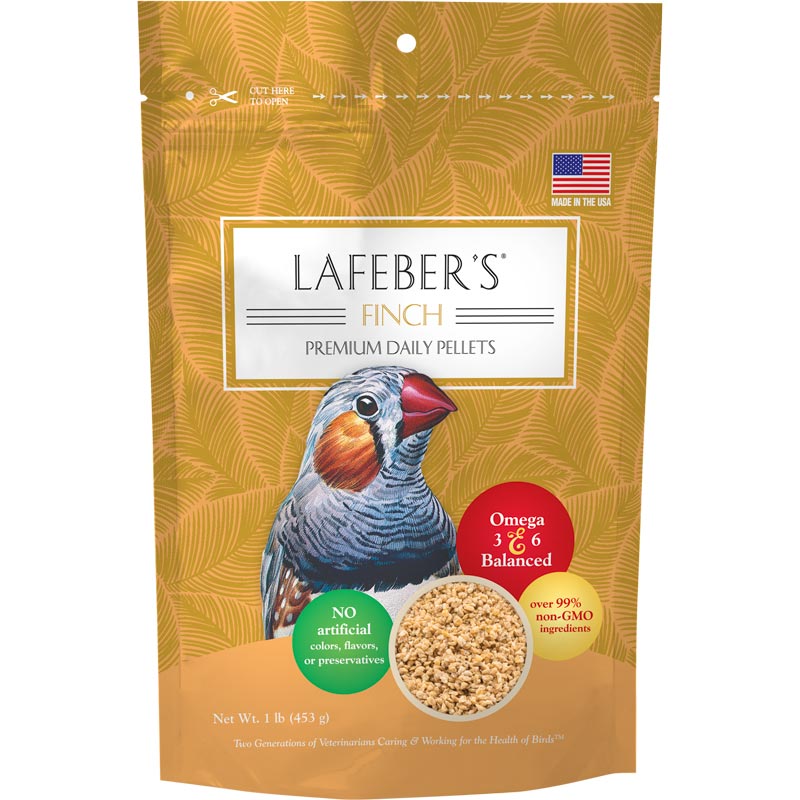 Lafeber Finch Granules-1lb Bag-Finch Food-Pellets-Lady Gouldian Finch Supplies-Glamorous Gouldians