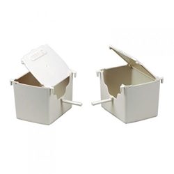 Plastic Finch Nest Box - Finch Breeding Supplies - Raffaelo Nest