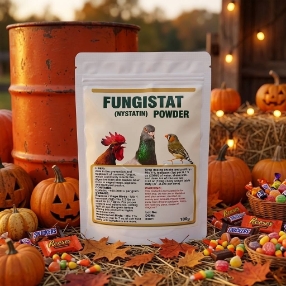 Fungistat Powder - Nystatin - Anti-fungal - Yeast Treatment - Avian Medication - Bird Supplies