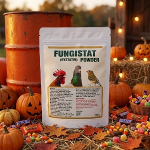 Fungistat Powder - Nystatin - Anti-fungal - Yeast Treatment - Avian Medication - Bird Supplies
