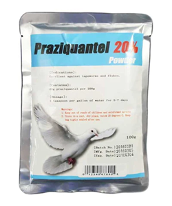 Generic Praziquantel - water soluble powder for delivery in drinking water - Avian Wormer