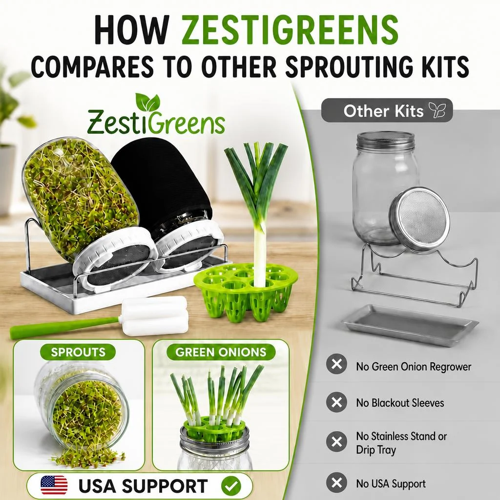 Jar Sprouts Growing Kit - zestigreens-jar-sprouts-growing-kit