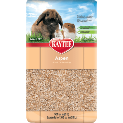 Kaytee Aspen Bedding - 20liters - Biodegradable - No additives