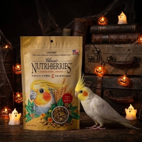 Lafeber Cockatiel Classic Nutriberries balanced like pellets, just not ground up - Non GMO Pellets