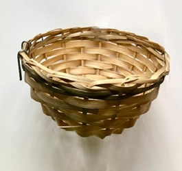 Large Bamboo Canary Nest Large Bamboo Canary nest, canary nest, bamboo canary nest, large natural nest for canaries, Canary Breeding Supplies, Canary Supplies