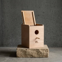 Prevue Pet 1103 Wooden Parakeet Nestbox -  Nests - Bird Breeding Supplies - Lady Gouldian Finch Supplies USA