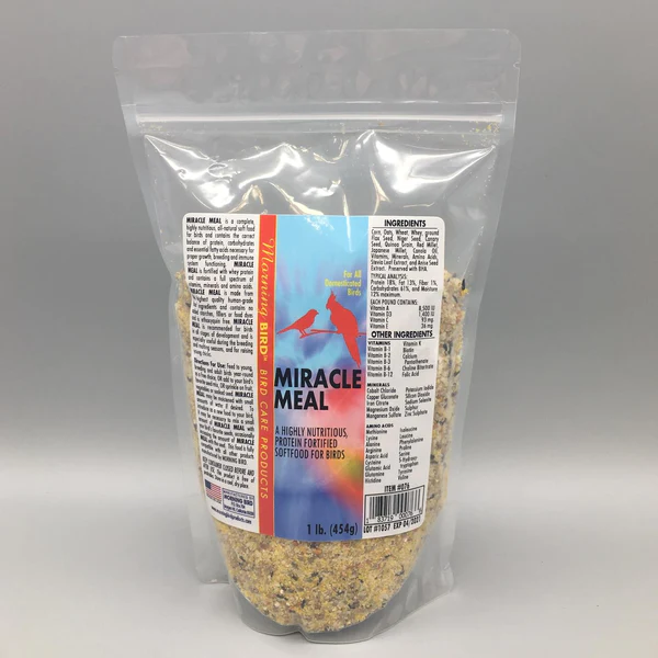 Morning Bird Miracle Meal - Lady gouldian finch softfood - Lady Gouldian Finch Supplies USA - Glamorous Gouldians