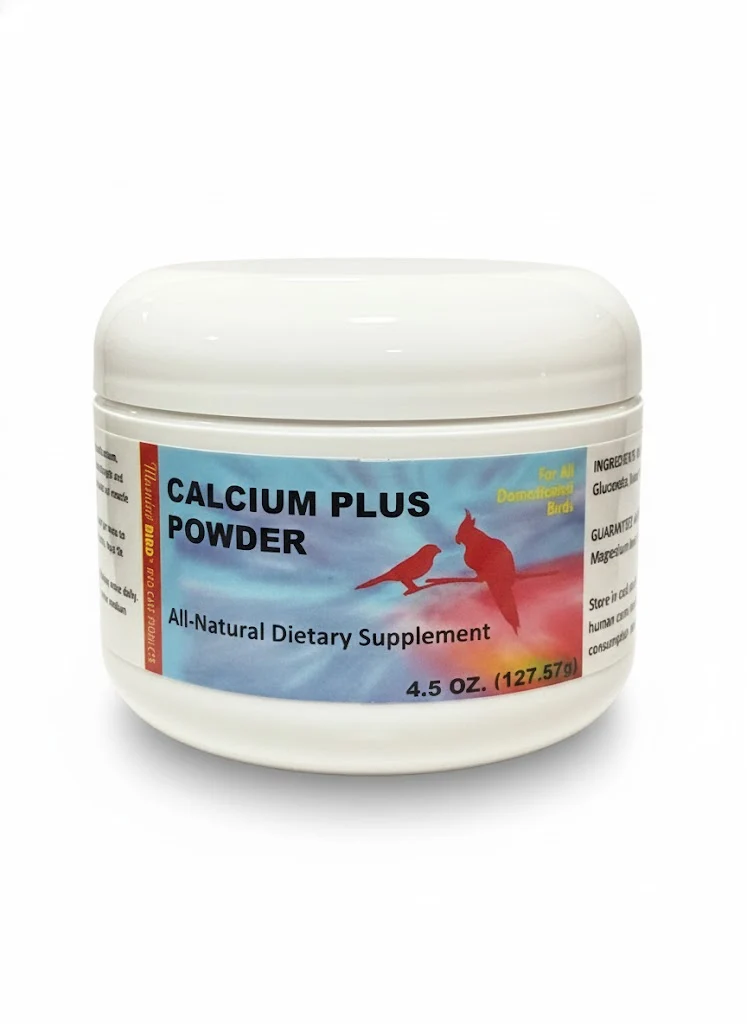  Morning Bird Calcium Plus Powder-Calcium Supplement - Lady Gouldian Finch Supplies USA - Glamorous Gouldians