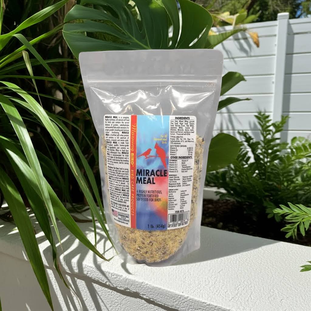 Morning Bird Miracle Meal - Lady gouldian finch softfood - Lady Gouldian Finch Supplies USA - Glamorous Gouldians