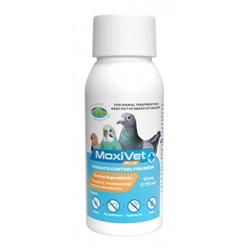 Moxivet Plus Vetafarm, Moxivet Plus, Moxidectin, bird mites, bird lice, bird wormer, parasitic, moxidectin in water, water soluble moxidectin, bird medicine, bird supplies