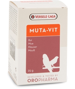 Muta-Vit Versele Laga, Muta-vit, moulting aid, moulting vitamins, Feather supplement, feather aid, avian Supplements, bird supplies