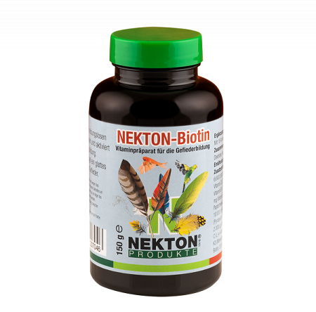 Nekton Biotin - 150g size - Vitamin focused on feathering issues -  Avian Vitamin Supplement
