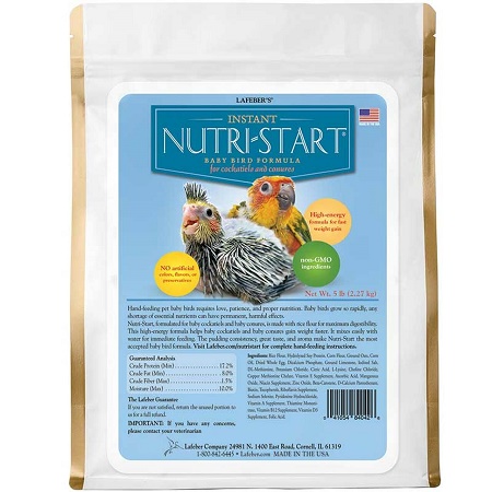 Nutri-start Baby Bird Formula - lafeber-nutristart-1lb