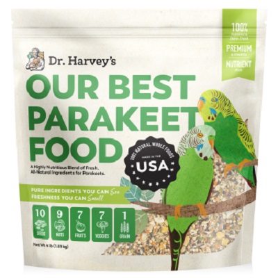 Dr. Harvey's Our Best Parakeet Food is the perfect choice for optimal nutrition for Parakeets-Glamorous Gouldians
