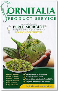 Ornitalia Perle Morbide - Extruded Bird Food - Lady Gouldian Finch Supplies USA - Glamorous Gouldians