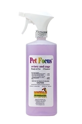 Mango Pet Focus RTU 32oz - Disinfectant and Cage Cleaner Spray - Bird Supplies -Glamorous Gouldians