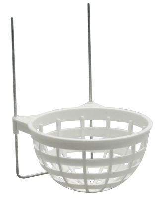 2gr Plastic nest art39 with wire bendable hooks - Canary Open Nest - Canary Breeding Supplies - Nest - CASE
