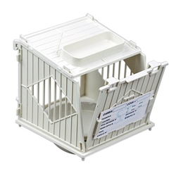 Plastic Outside Canary Nest with Egg Holder STA, Canary nest, Canary Nest with plastic surround, canary nest with egg holder, plastic canary nest for hanging outside the cage, Canary Breeding Supplies, Canary Supplies